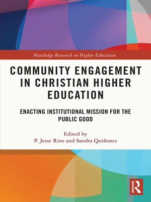 cover image of Community Engagement in Christian Higher Education